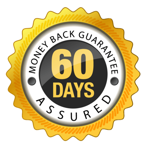 60 Days Money Back Guarantee seal