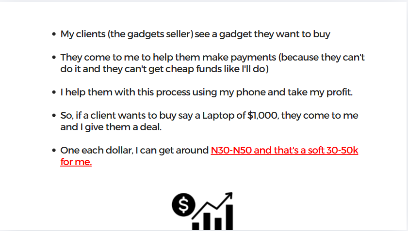 Dollar to Naira Arbitrage Explanation